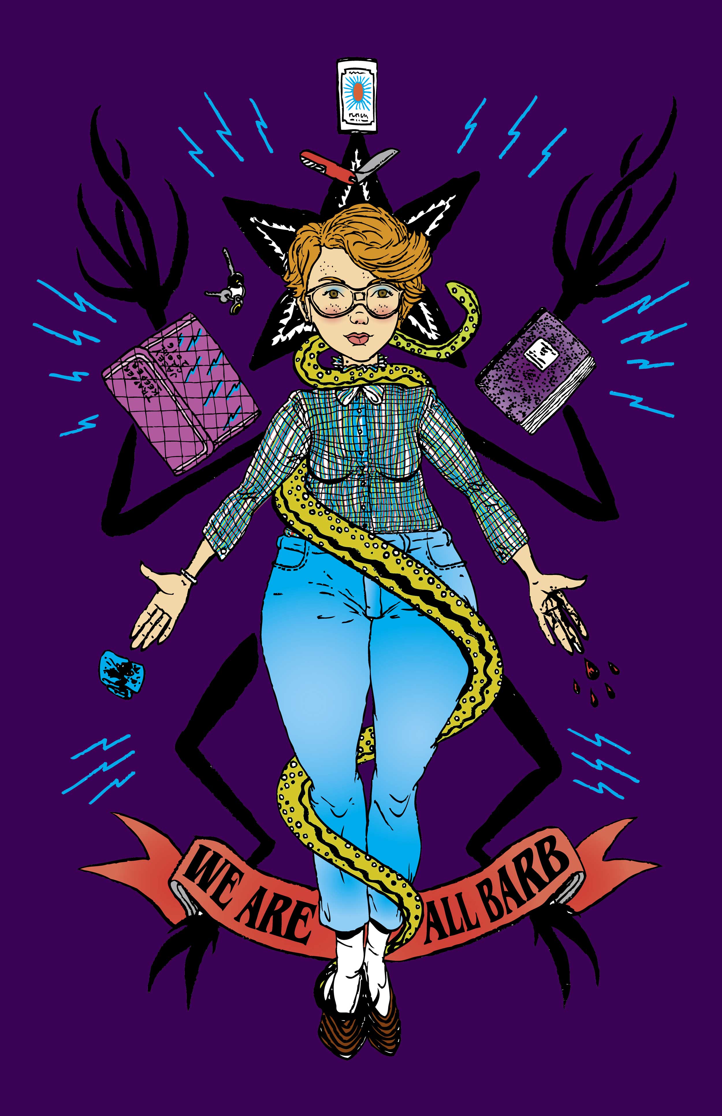 Stranger Things Have Happened We Are All Barb Fan Art  - Jasey Crowl Draws
