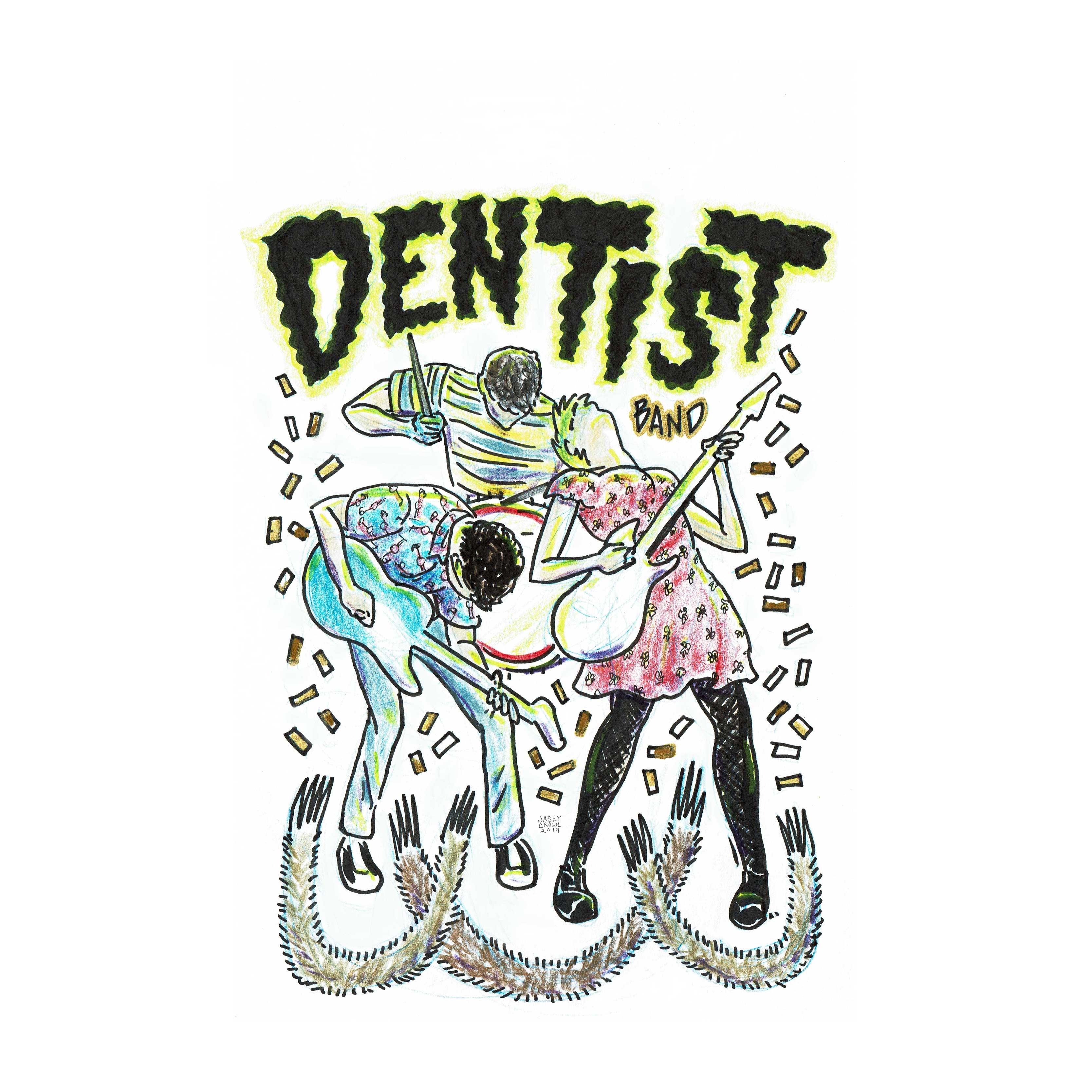 sketchbooks 01 dentist band - Jasey Crowl Draws
